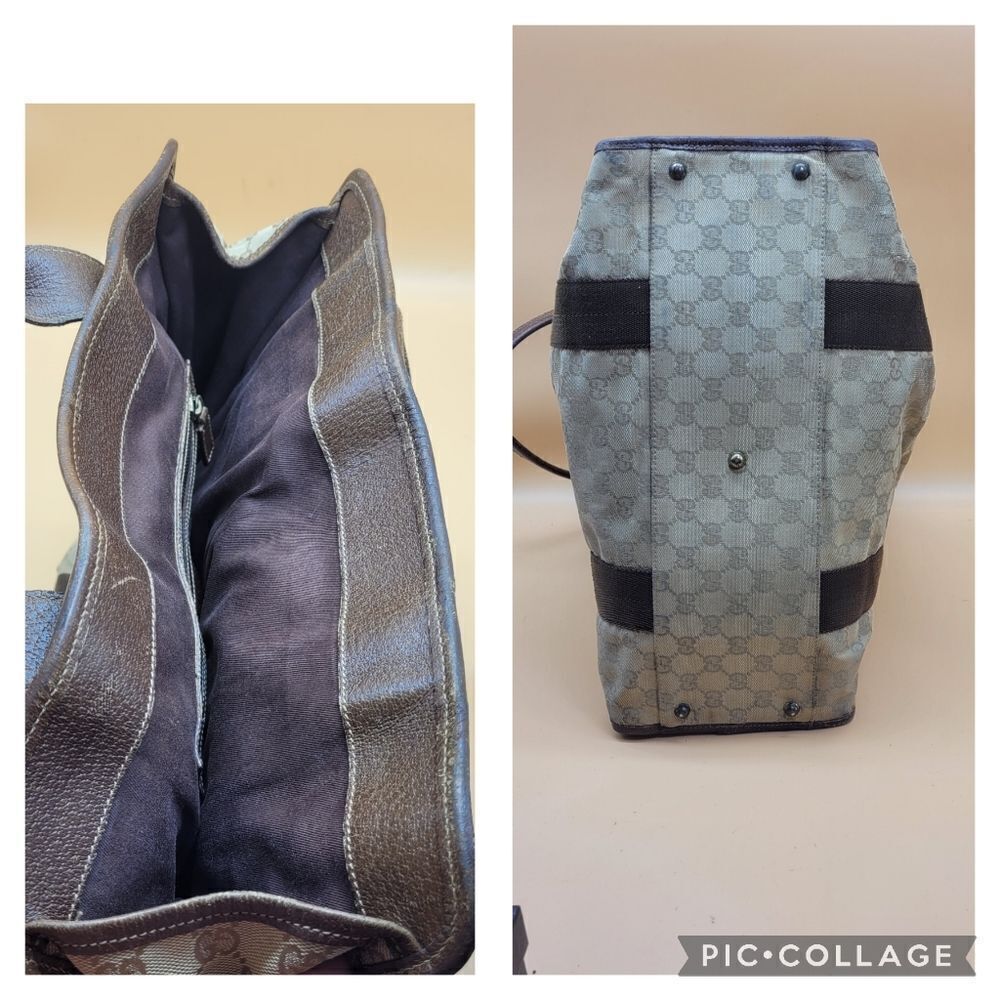 Authentic Gucci GG Monogram Large Tote - Picture 4 of 10